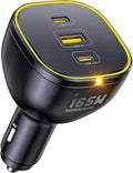 AOHI 165W Laptop Car Charger Adapter 140W PD 3.1/ 100W PD 3.0 USB C Super Fast by AOHI