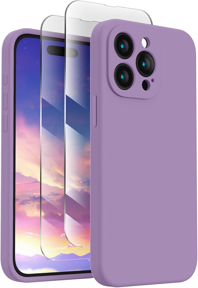 FireNova Designed for iPhone 15 Pro Max Case, Silicone Upgraded Phone Case with by FireNova