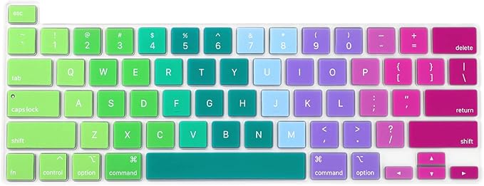 Allinside Keyboard Cover Skin for 2020 MacBook Pro 13 inch A2338 M1 A2251 A2289 - Image 7