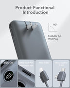 Portable Charger Power Bank 20000mAh, VRURC 22.5W Fast Charging Power Bank - Image 2