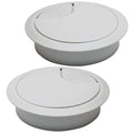 Desk Grommet 3-1/8", Desk Cord Hole Cover, Cable Grommet ABS Plastic, Desk Hole by BOPOREAE