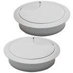 Desk Grommet 3-1/8", Desk Cord Hole Cover, Cable Grommet ABS Plastic, Desk Hole by BOPOREAE