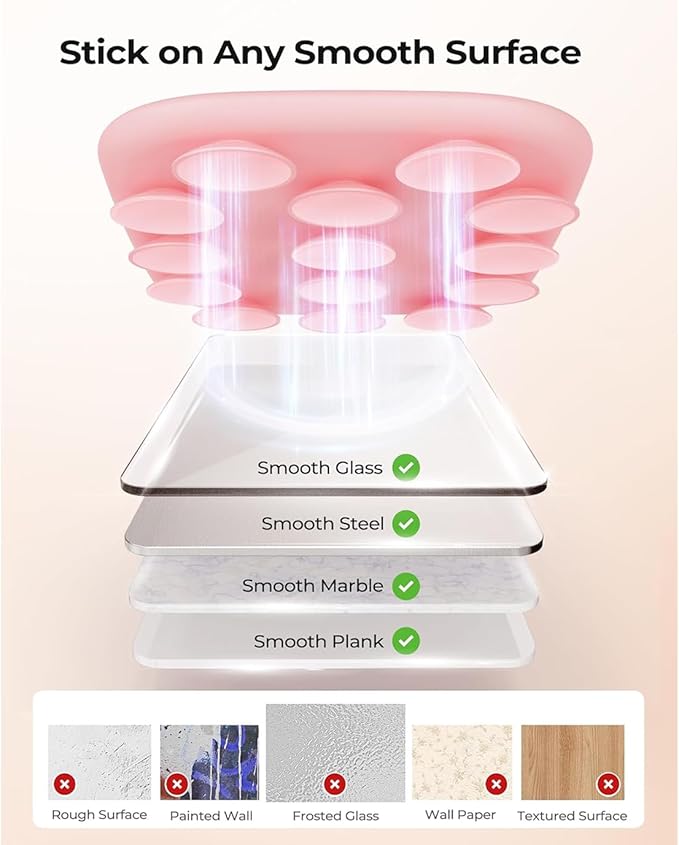 Magnetic Phone Suction Grip, Shower Phone Holder - Image 7