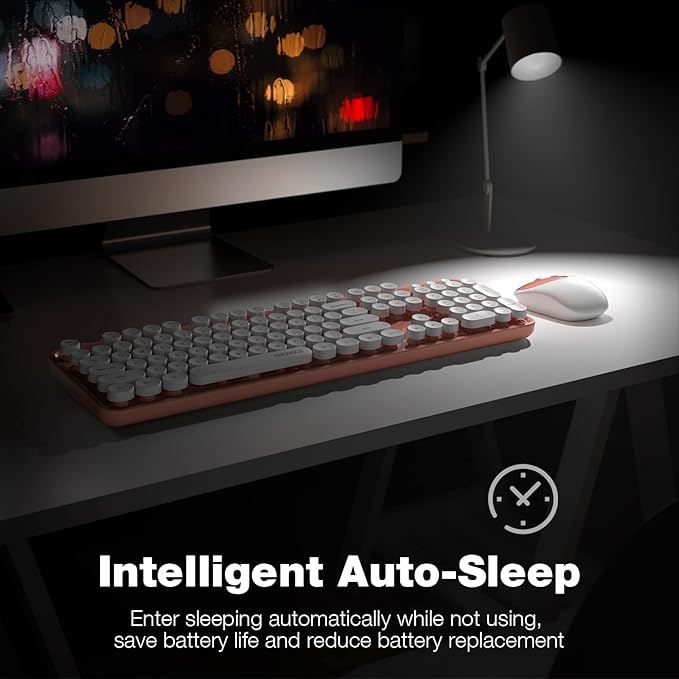 KNOWSQT Wireless Keyboard and Mouse Combo - Image 4