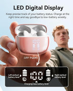 Wireless Earbuds, Deep Bass Stereo Sound, 40 Hours Playtime, Lightweight in-Ear - Image 7