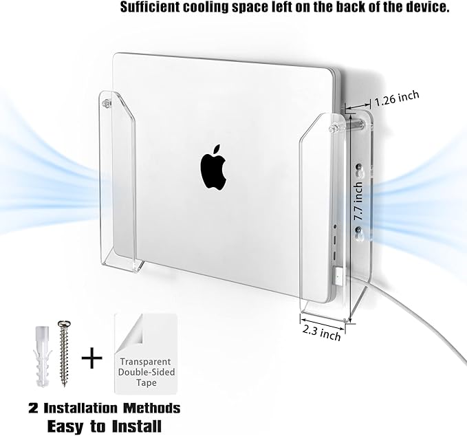 SIPRDE Wall Mount Laptop Holder - Image 6