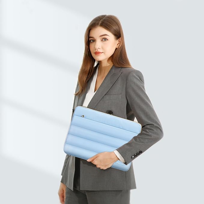 MOSISO 13.3 inch Laptop Case, 13-13.3 inch Puffy Laptop Sleeve Compatible - Image 6