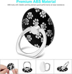 Bonoma Phone Ring Stand, 3 Pack Dog Paws 360 Degree Rotation Finger Grip Stand - Image 2