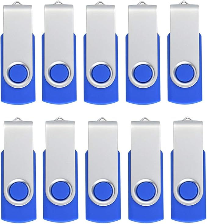 Aiibe 8 GB Flash Drive 10 Pack USB Flash Drives 8G USB 2.0 Memory Stick Thumb - Image 8