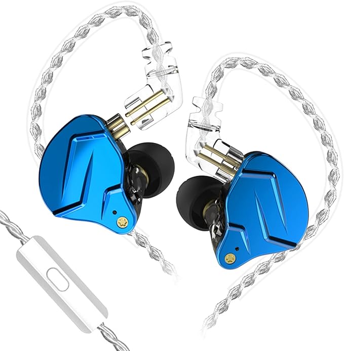 KZ ZSN Pro X in Ear Monitor Earphone 1BA 1DD Wired Earphone HiFi Sport Gaming by CCA