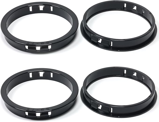 2-15/16" Black Snap-in Knockout Insulating Bushing Grommets, Plastic Cable Hole by EASYEAH
