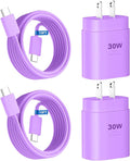 Phone 16 15 Charger, 30W USB C Fast Charger Block & 10FT Long C to C Fast by DiHines