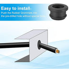 PATIKIL 18mm / 11/16 Inch Drill Hole, 9/16 Inch ID Rubber Grommets - Image 4