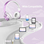 AILIHEN MS300 Purple Girl Headphones Wired - Image 5