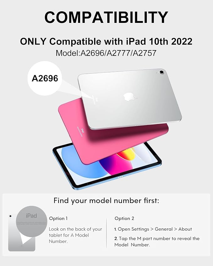Keyboard Case for iPad 10th Generation 2022 10.9-inch - Image 2