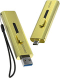 2TB USB SSD Flash Drive, USB 3.2 Gen2 Type-C & USB-A Dual Thumb Drive, External by OSCOO