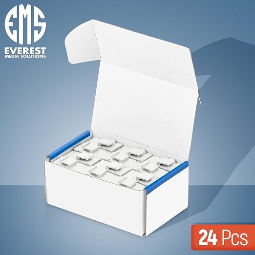 Everest 24-Pack Cat6 RJ45 Keystone Coupler - Image 2