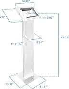 Mount-It! Anti-Theft Tablet Floor Stand, Commercial Tablet Floor Kiosk - Image 9