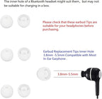 36 Pieces Medium Earbud Tips Soft and Comfortable Ear Bud Replacement Pieces - Image 3