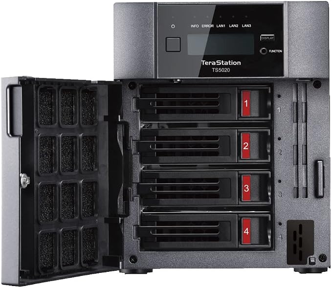 BUFFALO TeraStation 5420DN 4-Bay Business Desktop NAS 16TB - Image 7