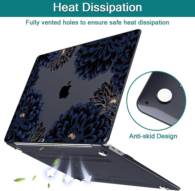 Teryeefi for MacBook Air 13 inch Case Release 2018 2019 2020, Fits Model A2337 - Image 6