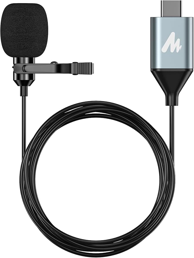 MAONO USB C Lavalier Microphone by MAONO