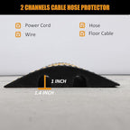 Garvee Speed Bump, 2 Pack 6 ft Rubber Speed Bumps - Image 7