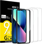 NEW'C 3 Pack Designed for iPhone 14, iPhone 13, iPhone 13 Pro Screen Protector by NEWC