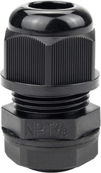 XHF 25 Pcs 3/8" IP68 Strain Relief Nylon Cord Grip NPT Cable Glands Adjustable by XHF