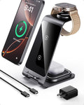Intoval 3 in 1 Wireless Charging Station by Intoval