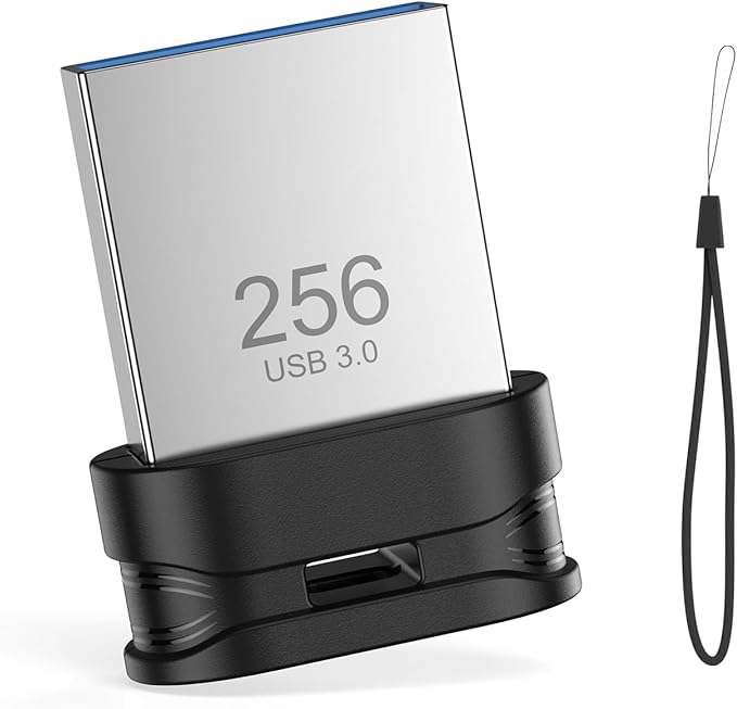 256GB USB 3.0 Flash Drive, Mini Thumb Drive Waterproof Memory Stick by GARMESE