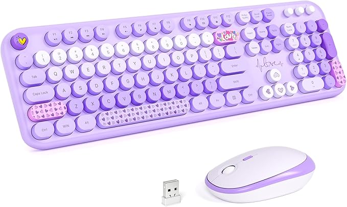 KNOWSQT Wireless Keyboard and Mouse Combo by KNOWSQTKeyboardMouse