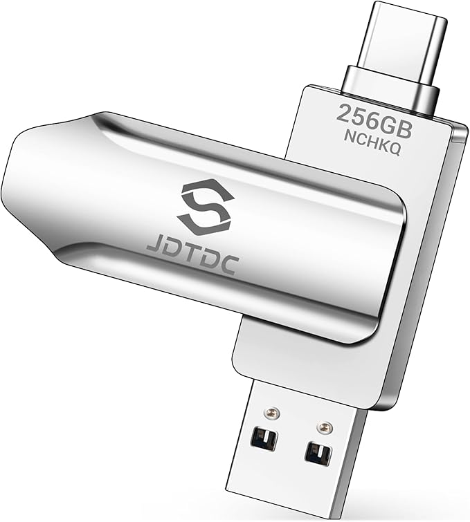 Photo-Stick-iPhone-16-Thumb-Drive 256GB Flash-Drive-iPhone-15-Photo-Storage by JSLJDTDC