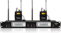 UHF Dual Wireless in-Ear Monitor System by Flygrow