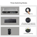2 Port DP USB 3.0 Automatic KVM Switch Quad Monitor Two Computers Four - Image 6
