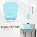 TECKNET Gel Mouse Pad with Wrist Rest, Ergonomic Office Mousepad with Wrist - Image 6