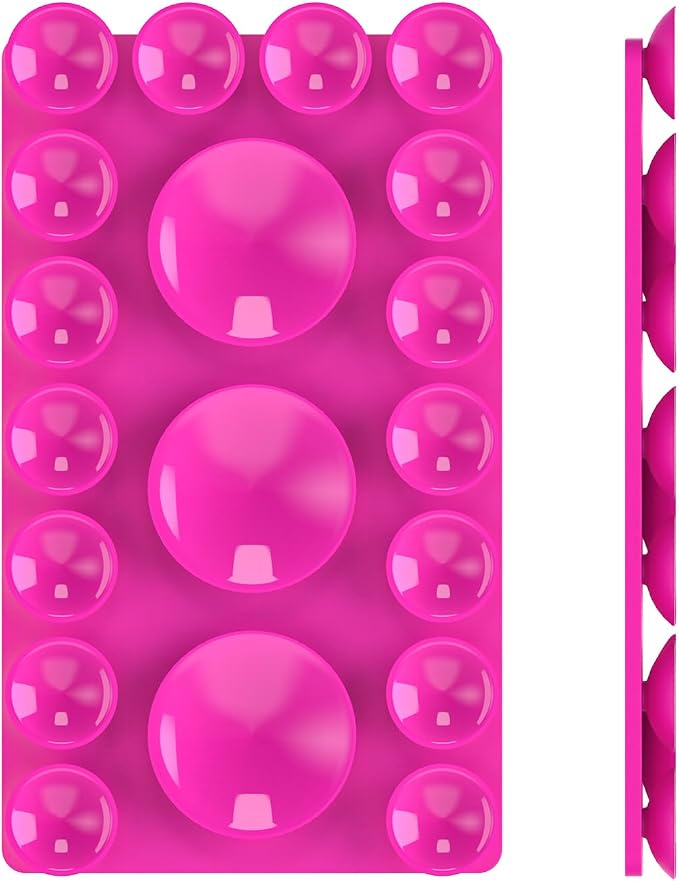 2024 Upgrade 2PCS Silicone Suction Cup Phone Case Adhesive Mount, Adhesive Grip - Image 8
