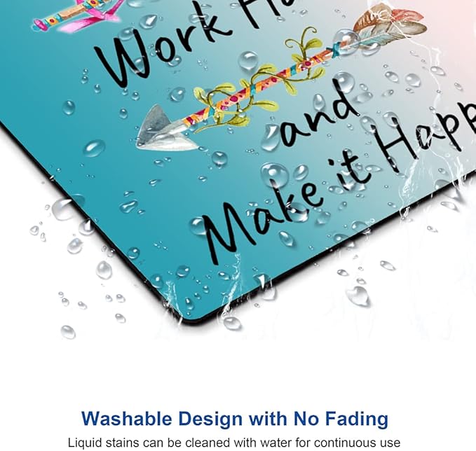 Mouse Pad, Premium-Textured Mouse Mat, Non-Slip Rubber Base Mousepad - Image 5