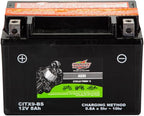 Interstate Batteries YTX9-BS 12V 8Ah Powersports Battery 130CCA AGM - Image 2