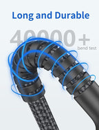 USB C Cable 10FT, iPhone USBC Cable 3A Fast Charging Upgraded Extra Durable - Image 5