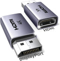 UGREEN 4K DisplayPort to HDMI 2-Pack Adapter Unidirectional Display Port 1.2 to by UGREEN