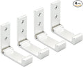 Folding Coat Hooks, Wall Hooks for Hanging Aluminum Alloy Cloth Hanger Coat by Latomex