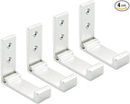 Folding Coat Hooks, Wall Hooks for Hanging Aluminum Alloy Cloth Hanger Coat by Latomex