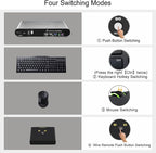 2 Computers 2 HDMI Monitor Automatic KVM Switch 8K@60Hz, Hotkey Switching - Image 5