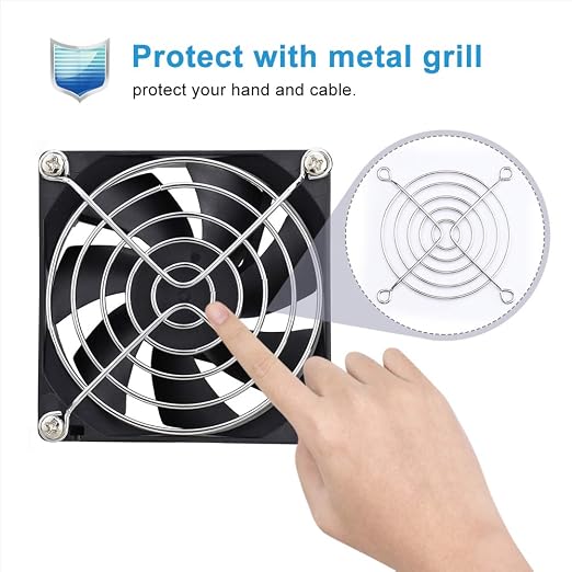 Wathai 80mm x 80mm x 25mm USB Fan 5V - Image 6