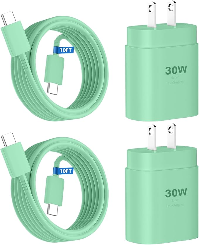 Phone 15 Pra Max Charger Fast Charging, 30W USB C Phone 15 Fast Charger Block by DiHines