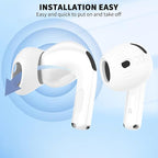 for AirPods 4 Ear Tips Covers Sport Anti Slip Anti Scratche Skin Soft Silicone - Image 6