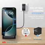 20W Fast Wireless Charger, Wireless Charging Stand Compatible - Image 3