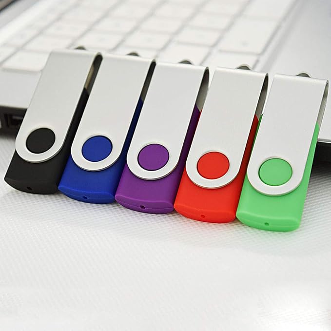 Kootion 5 Pack 4GB USB Flash Drive 4GB Flash Drive Thumb Drive Memory Stick Pen - Image 7