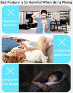 Cell Phone Stand for Desk Foldable Cell Phone Holder Desk Tablet Holder Mobile - Image 3